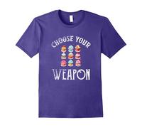 (M) Choose Your Weapon Funny Cupcakes Shirt Cupcake Lover Baker-Father's Day