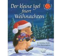 M Christina Butler Tina Macnaughto Der kleine Igel feiert Weihnachte (Hardback)
