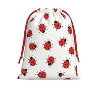 M Christmas Drawstring Bag â€“ Infinite Speckled Pattern Print Holiday Sacks Bag, Treats â€“ Plush Pouches for Birthdays, Weddings