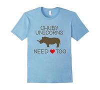 (M) Chubby Unicorn Need Love Too Tshirt-Father's Day
