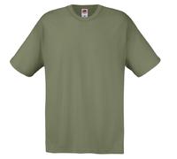 (M, Classic Olive) Fruit Of The Loom Mens Original T-Shirt
