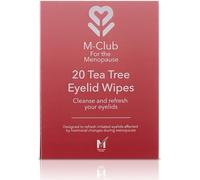 M-Club 20 Tea Tree Eyelid Wipes x20 20 Wipes