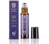 M-Club Lavender Essential Oil Pulse Point Roller for Restful Night's Sleep - Natural Aromatherapy Essential Oil Blend with Lavender & Chamomile for Sleep & Relaxation - Travel-Friendly Roll On - 8ml