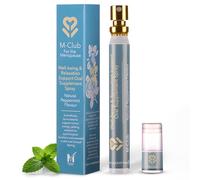 M-Club Wellbeing & Relaxation Oral Supplement Spray 14ml - Fast-Absorbing B Vitamins & Magnesium, Menopause, Energy & Mood - Vegan, Non-GMO, No Additives, Peppermint Flavour - 30-Day Supply