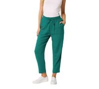 M&Co Berry Cropped Linen Trousers - Women's