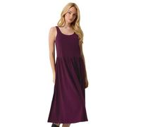 M&Co Berry Sleeveless Midi Dress - Women's Purple