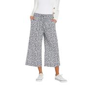 M&Co Blue Floral Print Culottes - Women's