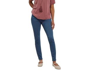 M&Co Blue Mid Wash Stretch Jeggings - Women's
