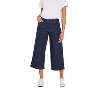 M&Co Women's Wide Leg Cropped Jeans in Indigo | Size: 18 M&Co Indigo 18