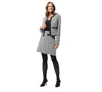 M&Co Boucle Tweed Jacket - Women's Black
