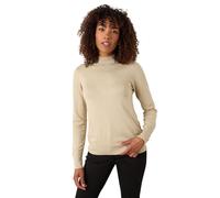 M&Co Womens Brown Button Turtle Neck Jumper - Women's