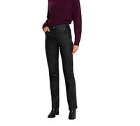 M&Co Coated Bootcut Jeans - Women's Black