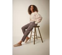 M&co Cord Carpenter Trousers In Brown Brown 14L