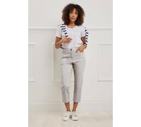 Cropped Denim Jeans M&Co Grey 18