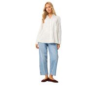 M&Co Women's Embroidered Cotton Shirt in White | Size: 20 M&Co White 20