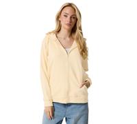 M&Co Women's Essential Zip Hoodie in Lemon | Size: 16 M&Co Lemon 16