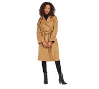 M&co Faux Suede Jacket In Brown Brown 12