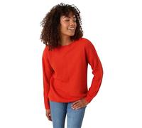 M&Co Funnel Neck Knitted Jumper - Women's Orange