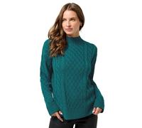 M&Co Green Cable Knit Jumper - Women's