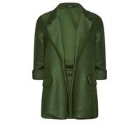 M&Co Khaki Textured Blazer - Women's
