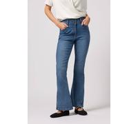 M&co Lift & Shape Kick Flare Jeans In Light Blue Light Blue 10L