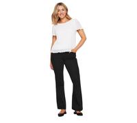 Lift & Shape Kick Flare Jeans M&Co Black 16L