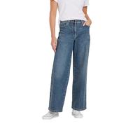 M&Co Mid Wash Wide Leg Jeans - Women's Blue