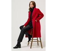 M&co Midi Formal Coat In Red Red 16