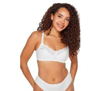 M&Co Non Wired Lace Trim Bra - Women's