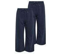 M&co Petite 2 Pack Wide Leg Joggers In Dark Navy Dark Navy