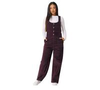 M&Co Petite Berry Corduroy Dungarees - Women's