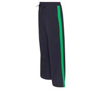 M&Co Petite Blue & Green Side Stripe Trousers - Women's