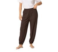 M&Co Petite Brown Balloon Trousers - Women's