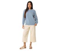 M&Co Petite Button Detail Sweatshirt - Women's