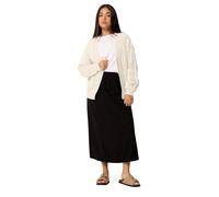 M&Co Petite Crochet Knitted Cardigan - Women's Cream