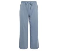 M&Co Petite Denim Wide Leg Joggers - Women's