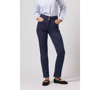 M&co Petite Lift & Shape Straight Leg Jeans In Dark Blue Dark Blue 22R