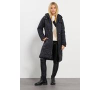 M&co Petite Midi Coat In Black Black 14