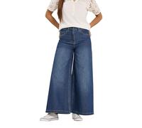 M&Co Petite Midwash Palazzo Jeans - Women's