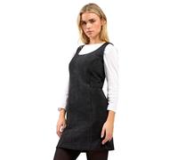 M&Co Petite Pinafore Dress - Women's Black