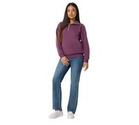 M&Co Petite Quarter Zip Sweatshirt - Women's