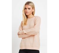 Petite Ribbed Knit Jumper M&Co Pale Pink 16-18