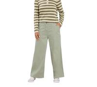 M&Co Petite Sage Green Midrise Wide Leg Cargo Trousers - Women's