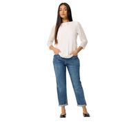 M&Co Petite White Lace Top - Women's