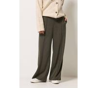 M&Co Women's Petite Wide Leg Pintuck Trousers in Chocolate | Size: 18