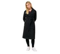 M&Co Petite Zip Pocket Wrap Coat - Women's