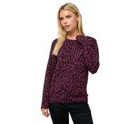 M&Co Petites Petite Berry Animal Print Jumper - Women's Purple