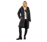 M&Co Petites Petite Diamond Quilted Midi Coat - Women's