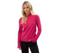 Petite Frill Neck Knitted Jumper M&Co Pink 12-14