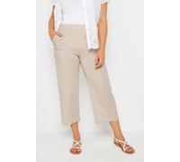 M&co Pocket Detail Culottes In Light Brown Light Brown